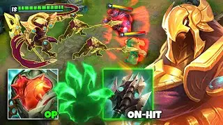 NEW ON-HIT TANK AZIR STACKS HEALTH INFINITELY AND BECOMES AN UNKILLABLE RAID BOSS!