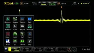 RIGOL MSO5000 integrates a Digital Voltmeter