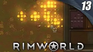 Rimworld #13 - Colapso, infección y asaltos | Gameplay Español