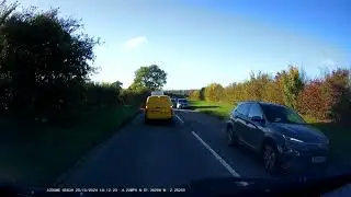 South Western Ambulance Service vehicle stopped in road in the Bath area England 25.10.24