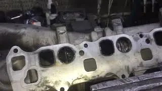 MB GL-350 дв. ОМ-642 замена прокладок теплообменника.