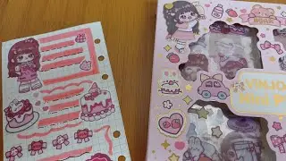 JOURNAL STICKER NINI PINK BY REQUEST | JOURNALING STICKER | JOURNAL WITH ME