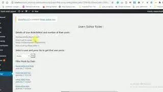 Filter by posts and date Plugin Wordpress.