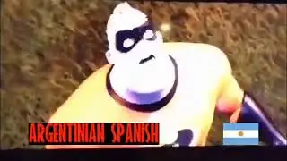 The incredibles syndrome screaming Multilanguages