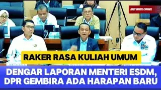 LUAR BIASA BAHLIL MENJADI BINTANG DIKOMISI VII DPR-RI