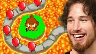 Bloons TD6 But LAVA RISES Every Second