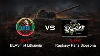 Clan War Battle | World of Tanks - [BYST] vs [R_P-S] 2023.02.08