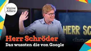 Mr. Schröder / That's what Google knew / Minor affair