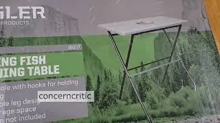 Folding Fish Cleaning Table