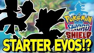 STARTER EVOLUTIONS and NEW POKEDEX in POKEMON SWORD AND SHIELD RUMORS!