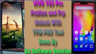VIVO Y83 Pro Pratten and Frp Unlock With TFM PRO Tool Done By BJ Software Solution