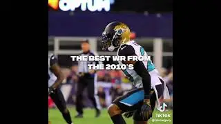 The best WR from the 2010's