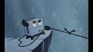 Kirby Saves Toaster And Friends From Waterfall | The Brave Little Toaster | 