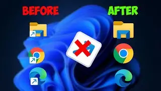 How To Remove Shortcut Icons in Windows 11 in 2024