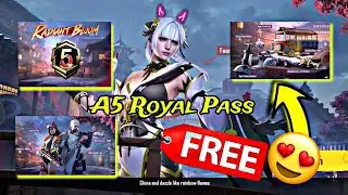 BGMI A5 Royal Pass🔥 | Bgmi best Royal pass 🔥 || New A5 Royal Pass BGMI