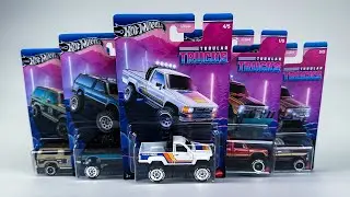Unboxing 2024 Hot Wheels Themed Automotive - Tubular Trucks!