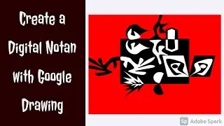 Digital Notan Design with Google Drawing