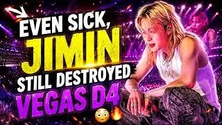 JIMIN HID HIS PAIN… BUT HIS STAGE PRESENCE WAS INSANE 😭🔥