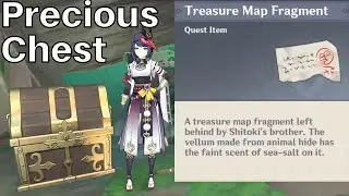 Sobekan Peta Harta Karun (Treasure Map Fragment) - Genshin Impact