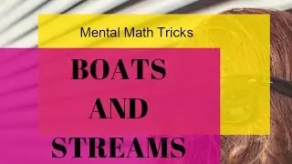 short trick Boat upstream downstream speed