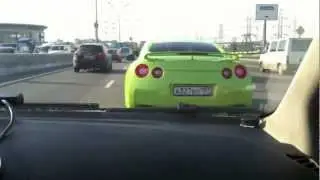 ДПС погоня за Nissan GTR
