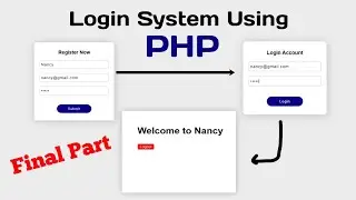 Login System Using PHP with Mysql 2022 Final Part | PHP Authentication | CodeWithNizami