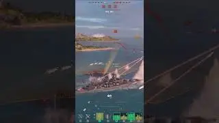 DEVASTATING BATTLESHIP Sharnhorst -  wows shorts - World of Warships 
