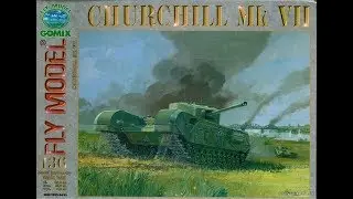 Fly model - CHURCHILL VII 1:25 #01