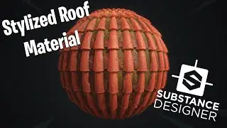 Substance Designer - Stylized Roof Material