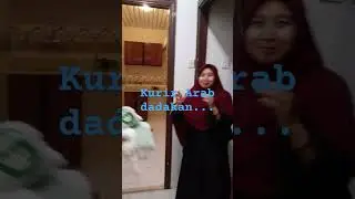 Begini ekspresi jika suamu nyamar jadi kurir arab...