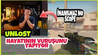 UNLOST CS:GO'DA HAYATININ VURUŞUNU YAPIYOR. CSGO REKABETÇİ NO-SCOPE AWP. UNLOST YAYIN