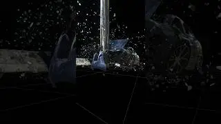Blender vfx Car Destruction Simulation🔥