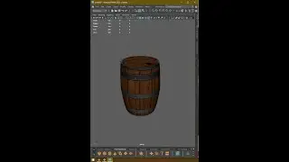 How to Easily Model Barrel from Texture in Maya - Maya 3D Modeling Tutorial