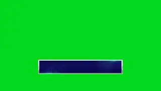 Blue Lower Third Green Screen