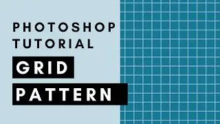 Grid Pattern Photoshop Tutorial