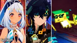 【CN Dub / ENG Sub】Mualani, Kinich & Ajaw First Appearance Cutscene | Archon Quest | GI v5.0