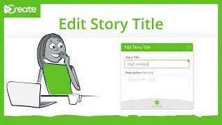 Edit Story Title - Desktop