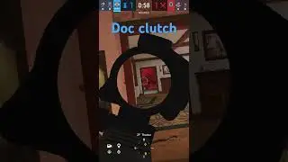 #rainbowsixsiege #clutch Just a great doc clutch, folded the other guy.