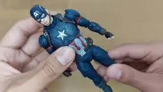 Capitán América End Game MAFEX (Revisión Español)