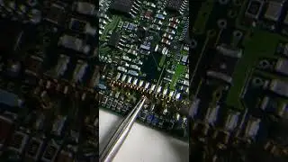 Soldering small pins