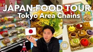 Japan Food Tour: Tokyo Area Chain Restaurants! Marugame Udon & Ginza Cozy Corner