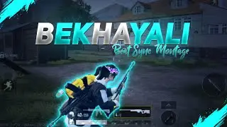 Bekhayali Pubg Montage | Best Beat Sync Montage Hindi Song | Pubg Sniper Montage Hindi Song ||
