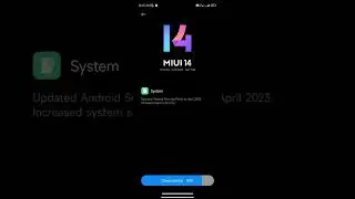 Poco X4 GT MIUI 14.0.4.0 Global Update!