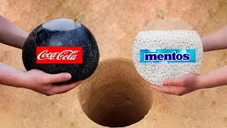 Experiment: Cola-cola VS Mentos Underground