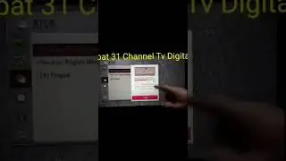 CARA Kilat⚡ SETTING SIARAN DIGITAL TV LED LG SMART