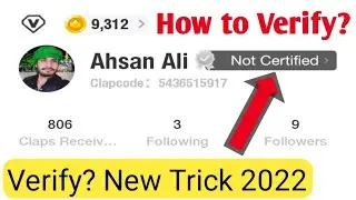 How to Verify ClipClaps Account | ClipClap Not Verified Problem Solve | verify Your ClipClaps