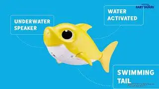 Baby Shark Sing & Swim Bath Toy - Smyths Toys
