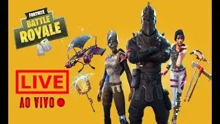 FORTNITE- PS4 - SOLO EM BUSCA DO CAVALEIRO NEGRO LIVESTREAM!!