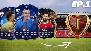 LIVERPOOL PAST & PRESENT TEAM: ROAD TO RANK 1 - THE BEGINNING 🚀 | EA FC 24