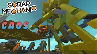 EDIFICIOS DESPUÉS DEL APOCALIPSIS!! SCRAP MECHANIC. Lomacs